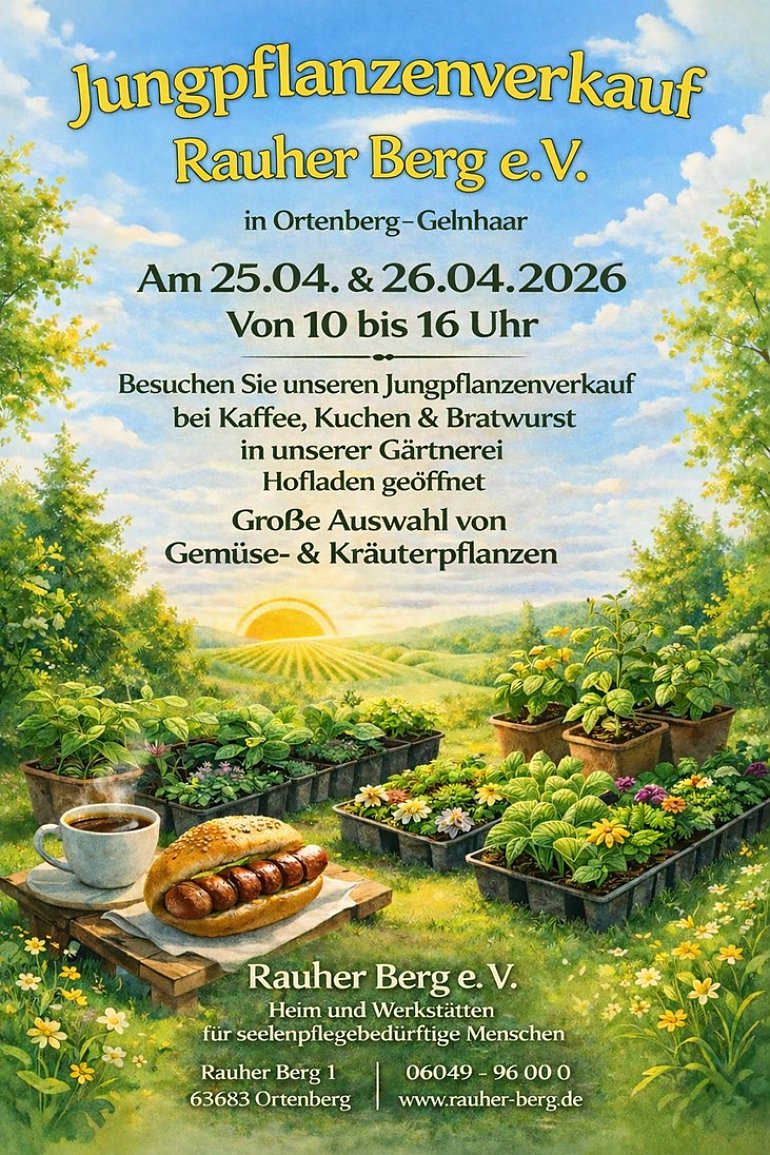 Jungpflanzenverkauf 2026