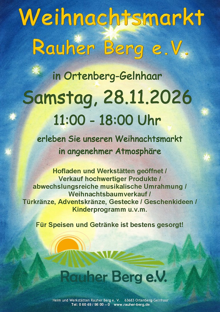 Weihnachtsmarkt 2026
